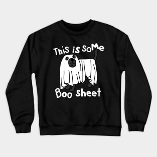 This is Some Boo Sheet Halloween Dog Crewneck Sweatshirt